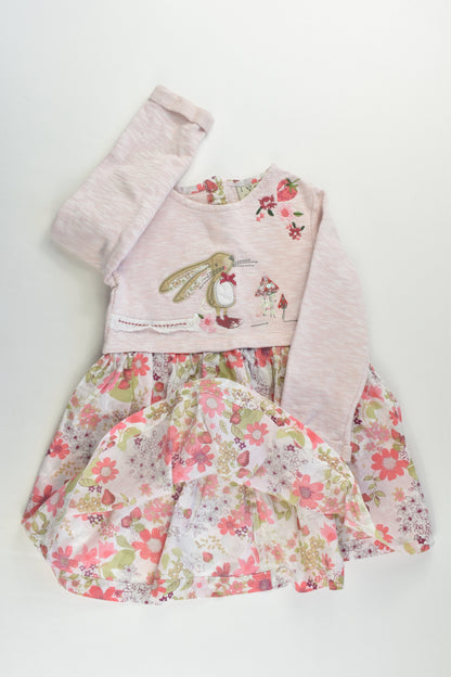 Next (UK) Size 2-3 (98 cm) Bunny Dress