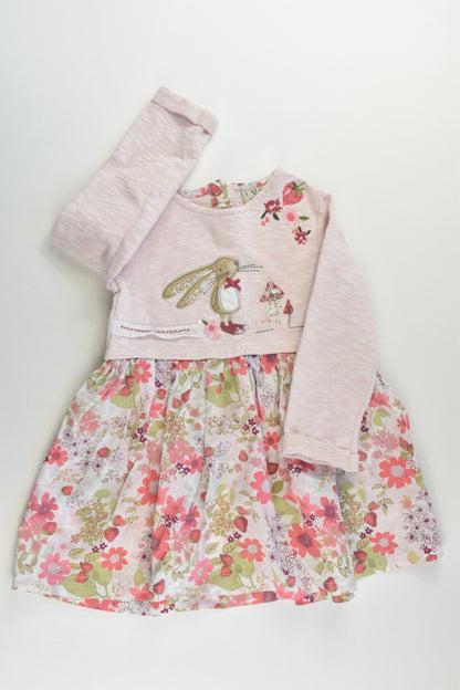 Next (UK) Size 2-3 (98 cm) Bunny Dress