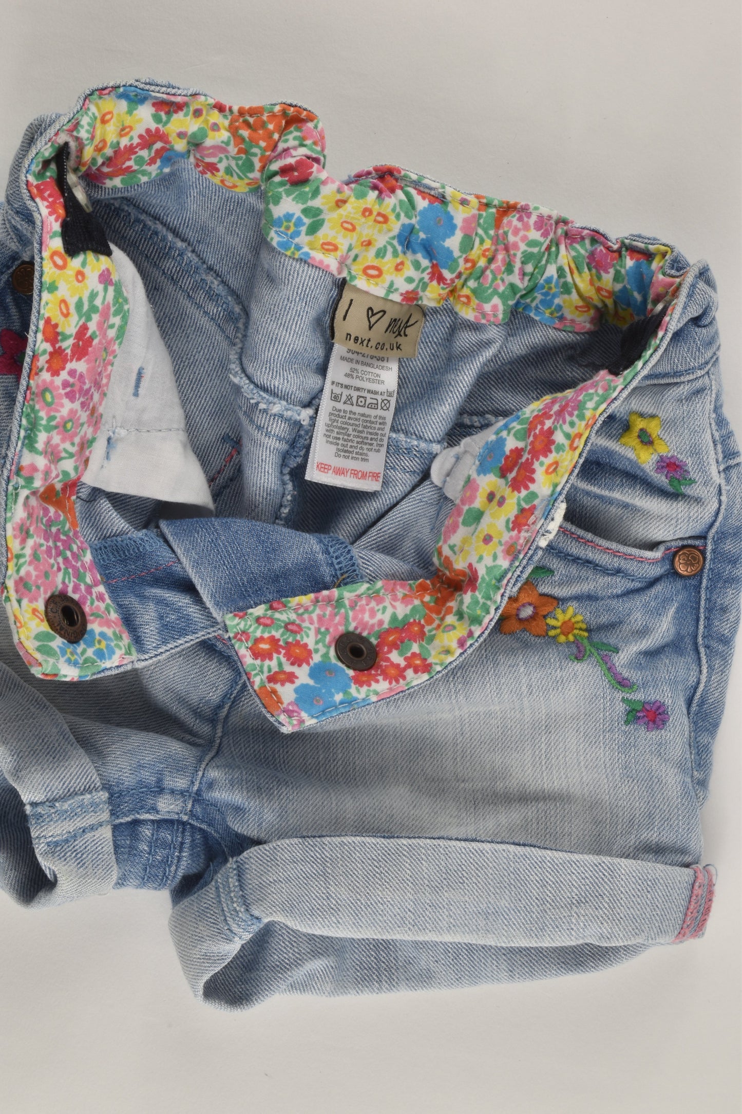 Next (UK) Size 2-3 (98 cm) Denim Shorts