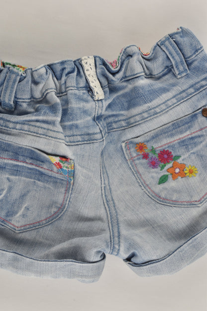 Next (UK) Size 2-3 (98 cm) Denim Shorts