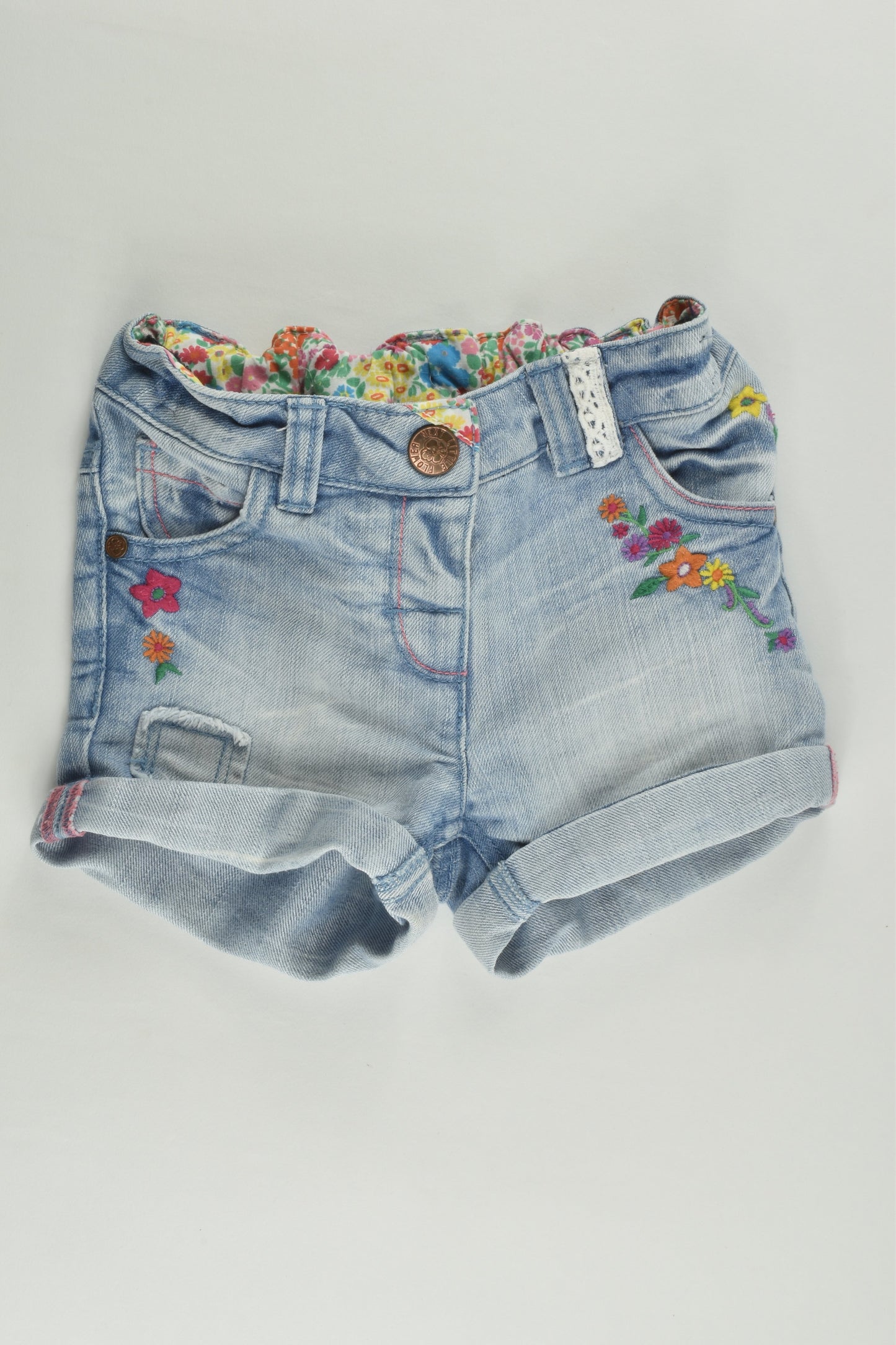 Next (UK) Size 2-3 (98 cm) Denim Shorts
