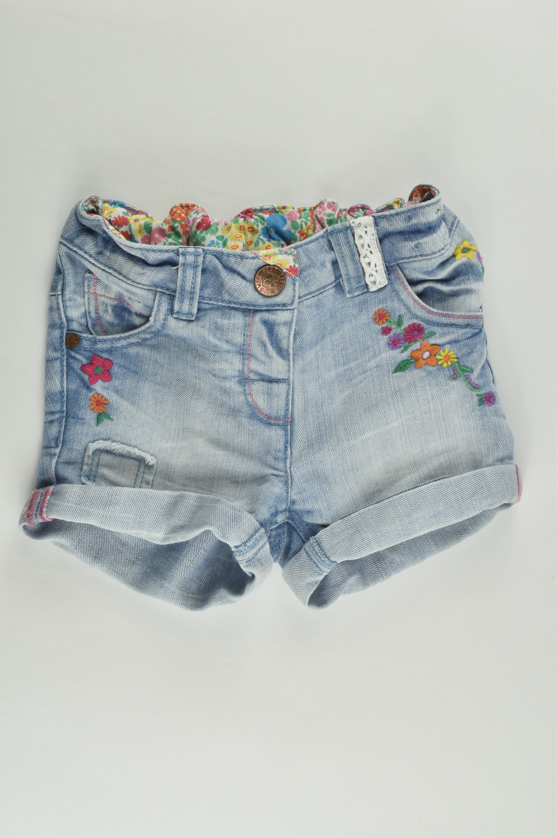 Next (UK) Size 2-3 (98 cm) Denim Shorts