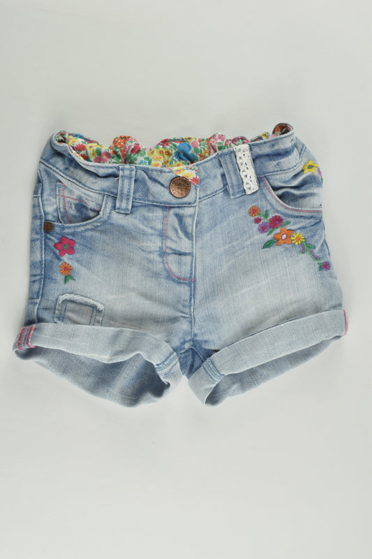 Next (UK) Size 2-3 (98 cm) Denim Shorts