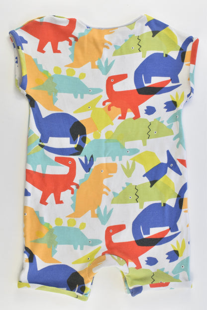 Next (UK) Size 2 (92 cm) Colorful Dinosaur Romper