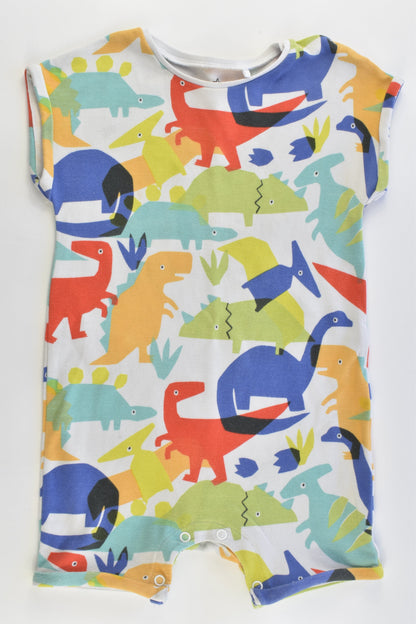 Next (UK) Size 2 (92 cm) Colorful Dinosaur Romper