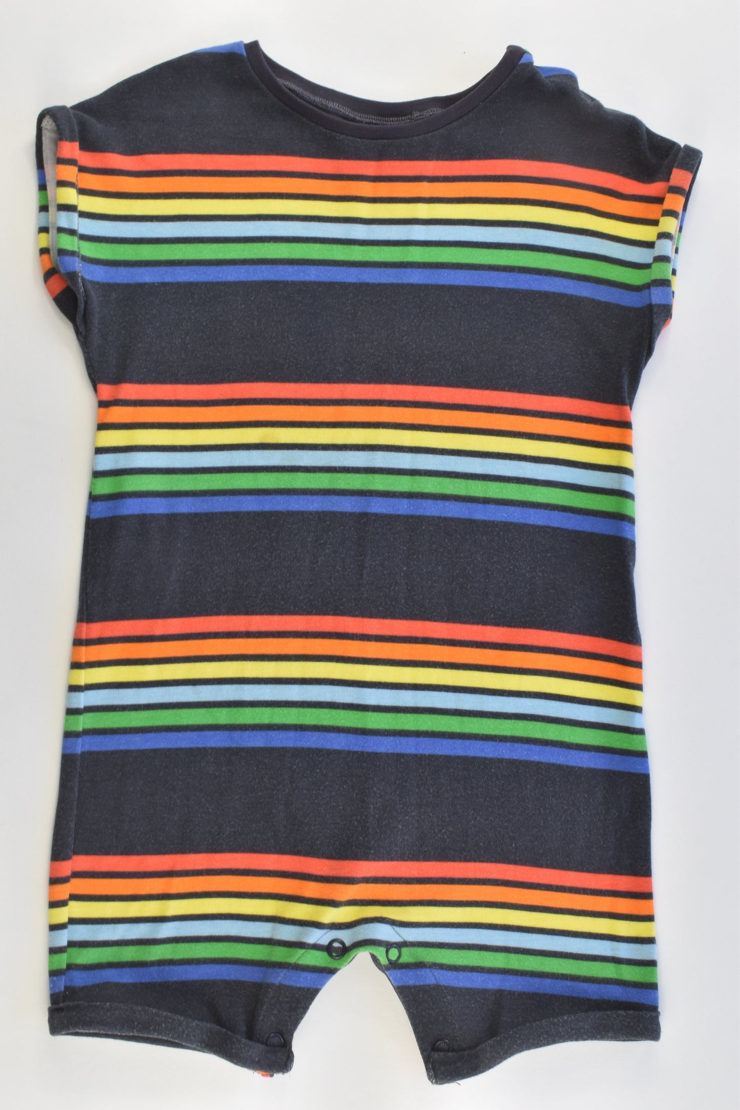Next (UK) Size 2 (92 cm) Striped Romper