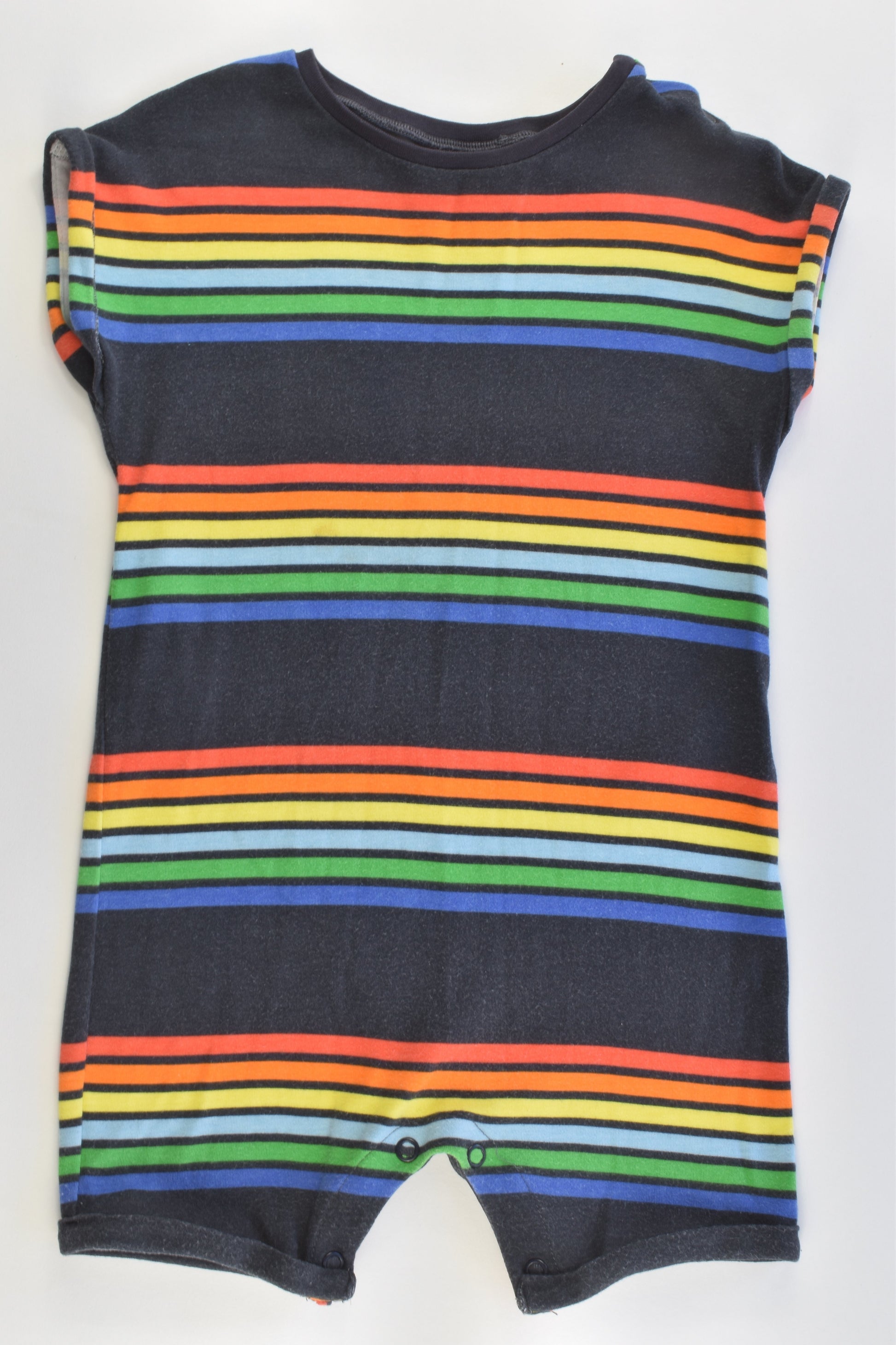 Next (UK) Size 2 (92 cm) Striped Romper
