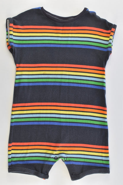 Next (UK) Size 2 (92 cm) Striped Romper