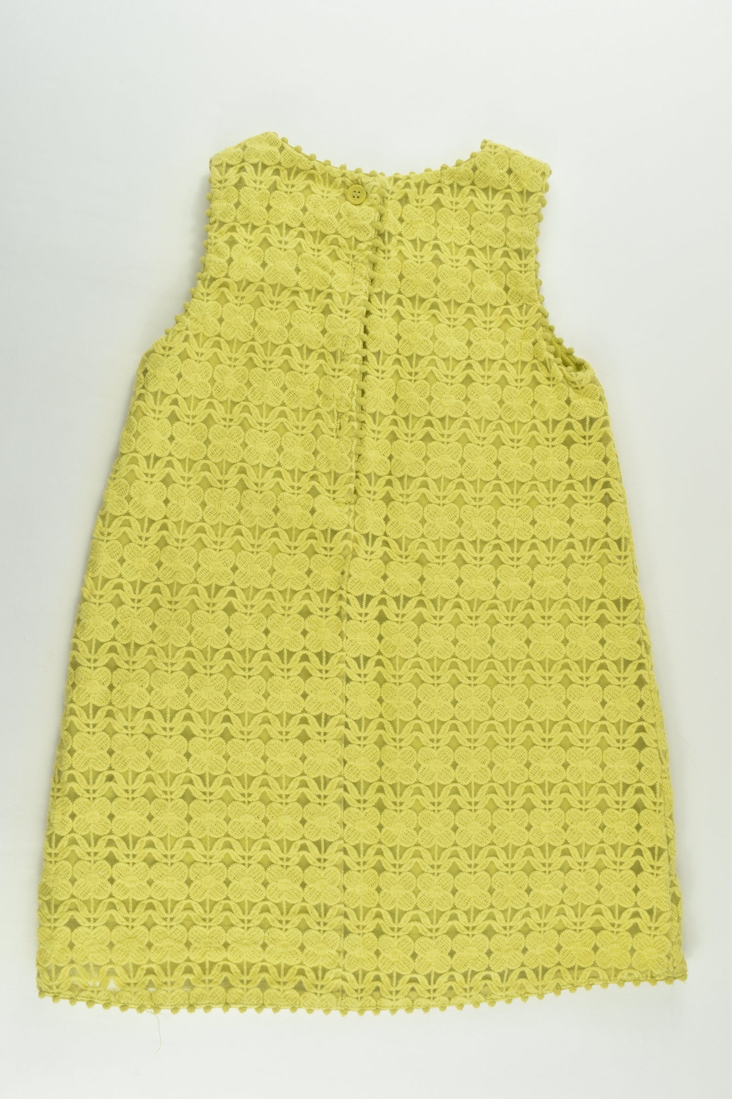 Next (UK) Size 3-4 (104 cm) Lined Floral Lace Dress