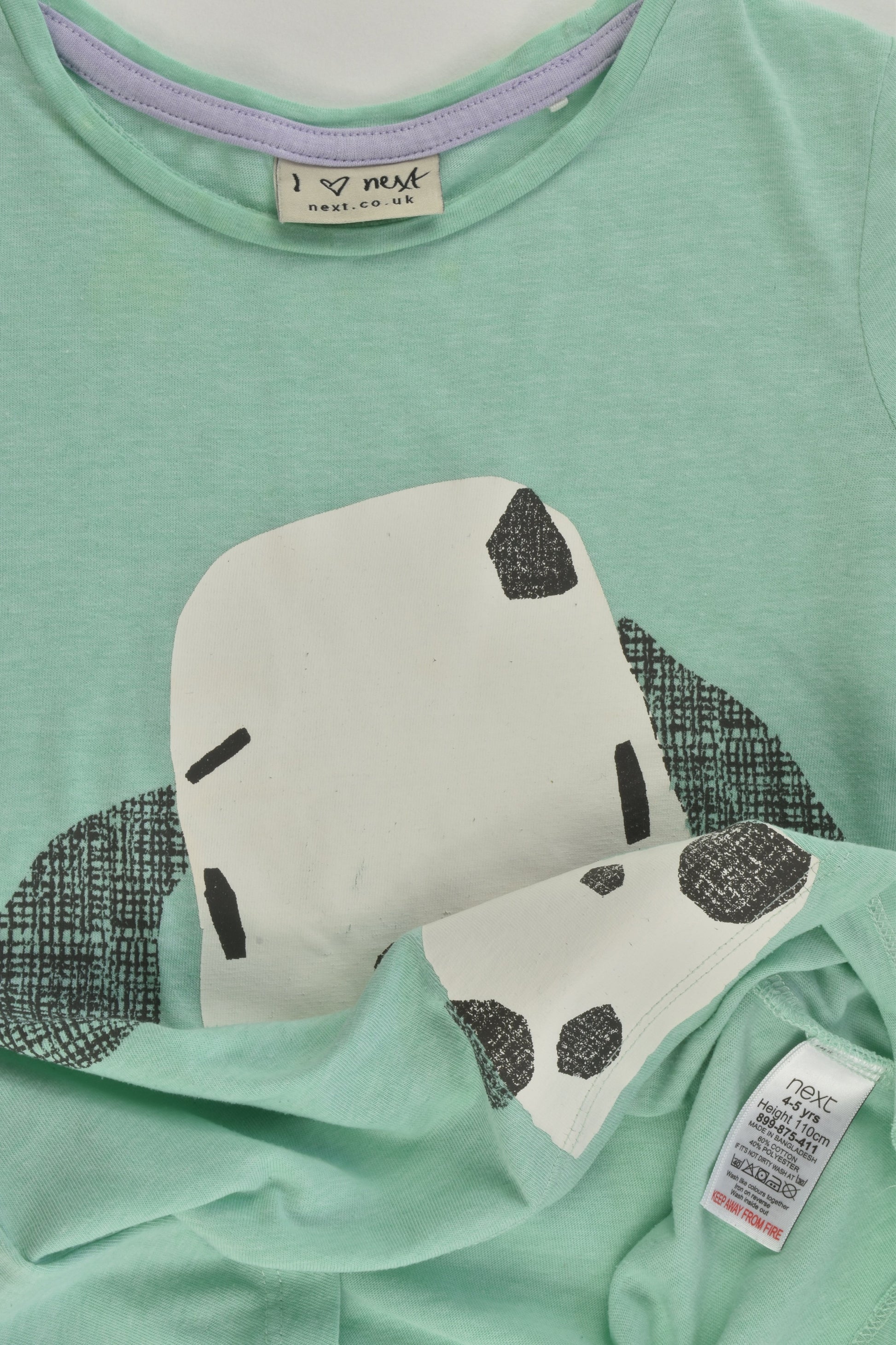 Next (UK) Size 4-5 (110 cm) Puppy T-shirt