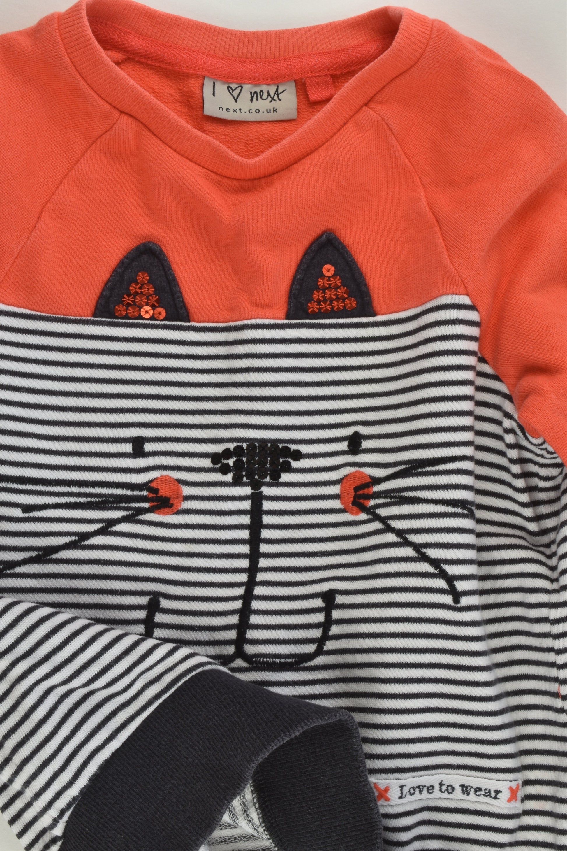 Next (UK) Size 4-5 Cat Sweater