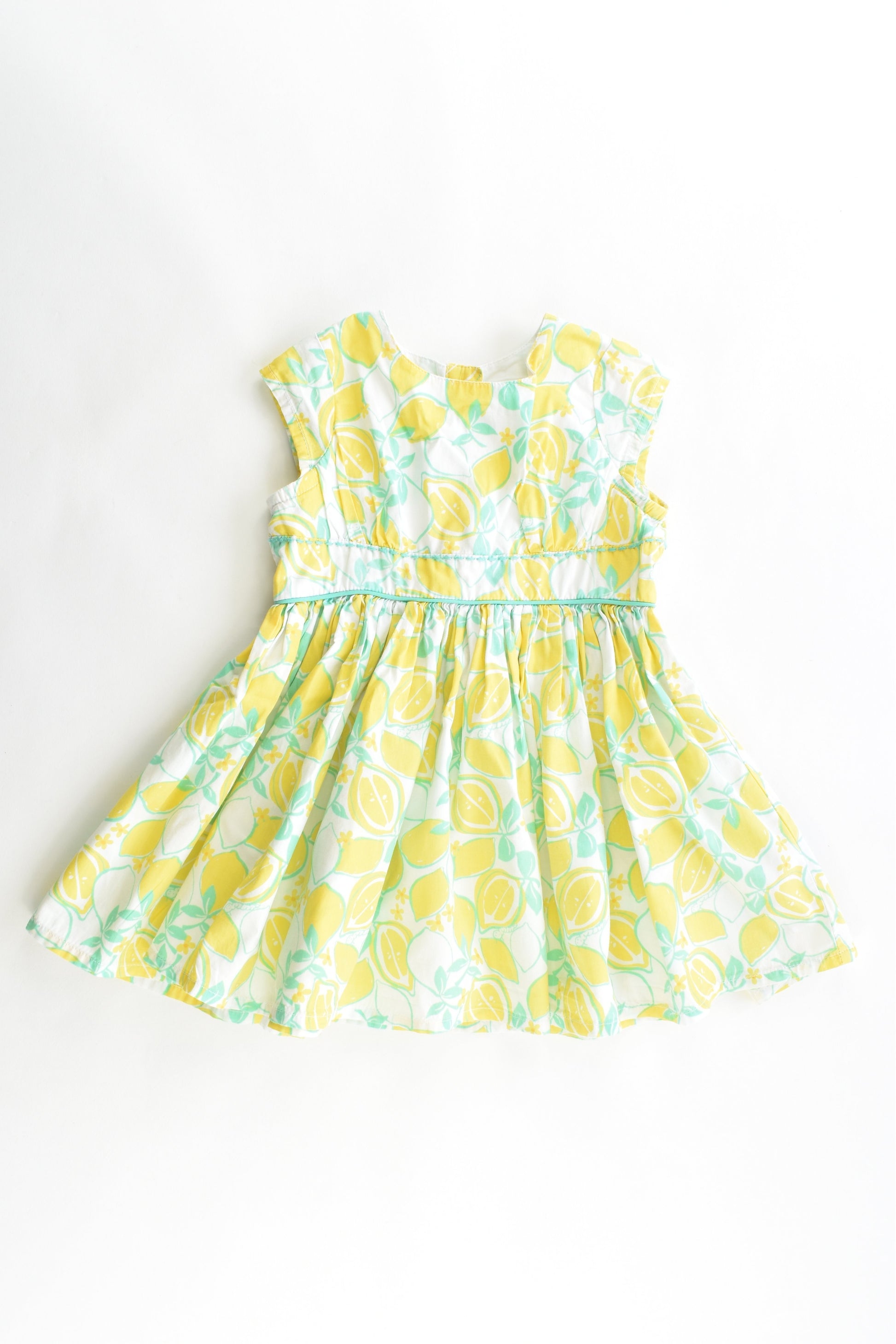 Next UK Size 6-9 months Lemon Dress