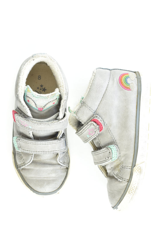 Next UK Size 8 Rainbow and Fox Shoes