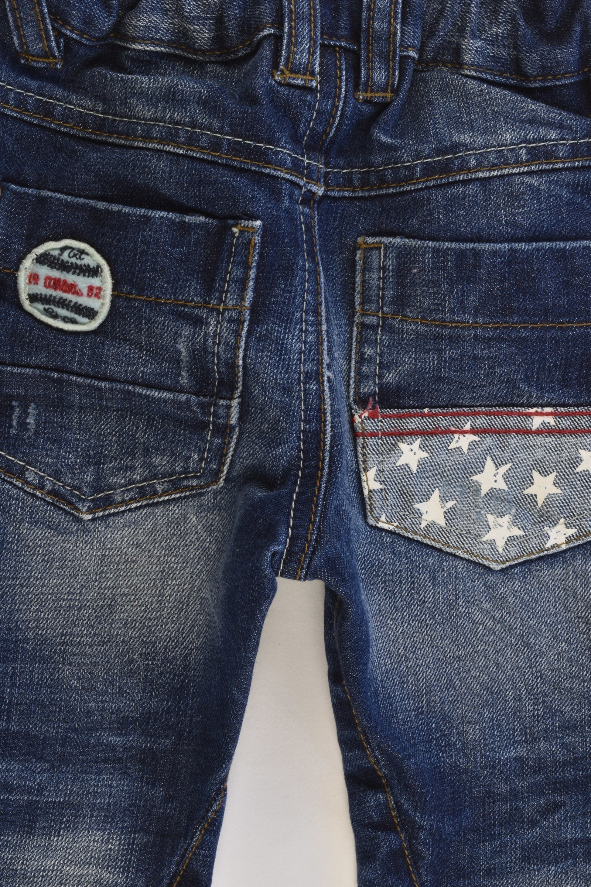 Next UK Size 9-12 months (80 cm) Denim Pants