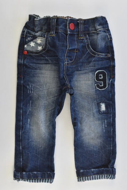 Next UK Size 9-12 months (80 cm) Denim Pants