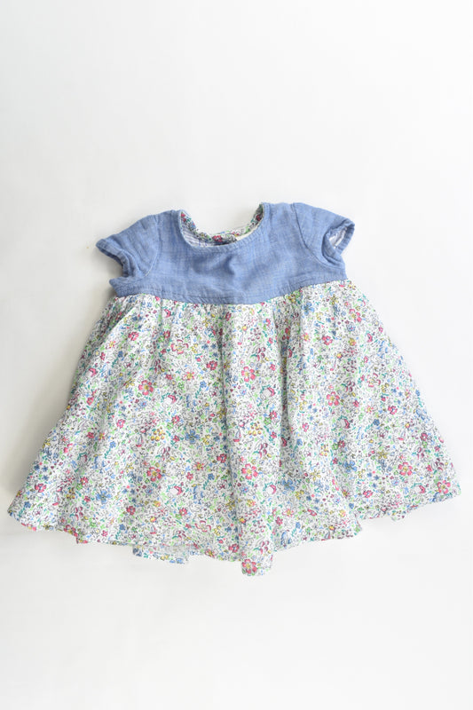 Next (UK) Size Up to 3 months Liberty Print Tulle Lined Dress