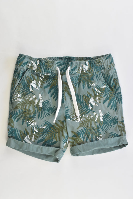 NG Size 3 Leaves Cotton Shorts