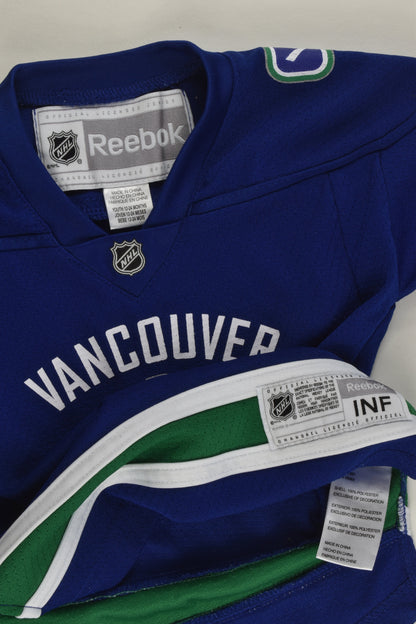 NHL Reebok Size 1-2 (12-24 months) Vancouver Canucks Jersey