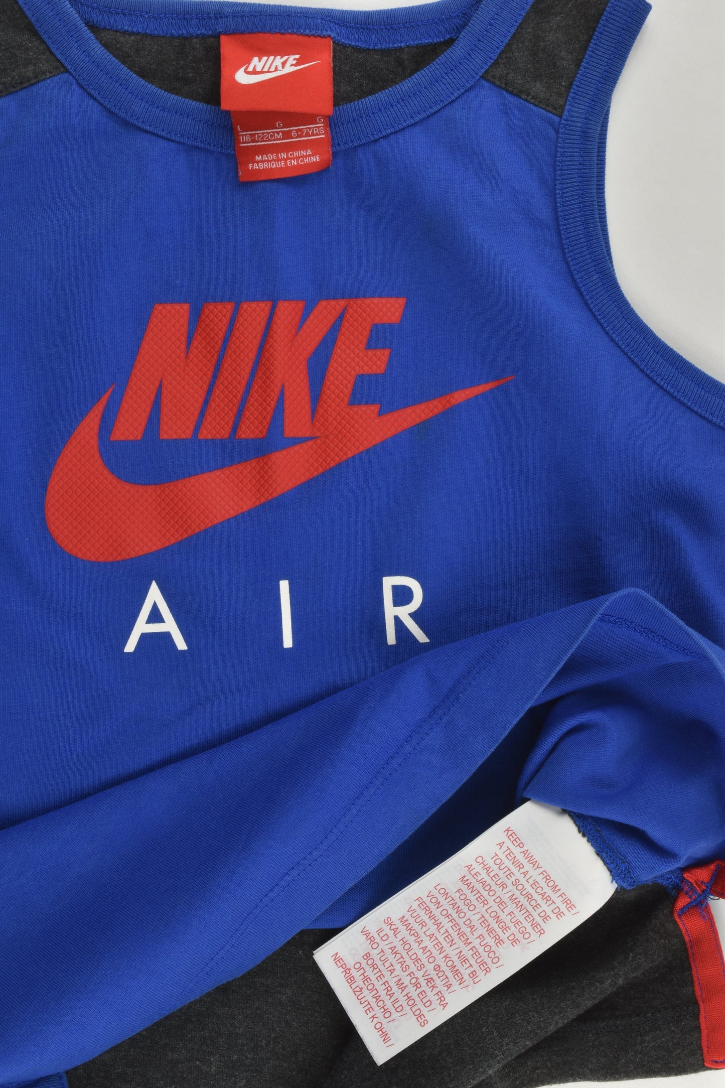 Nike Size 6-7 Sleeveless T-shirt
