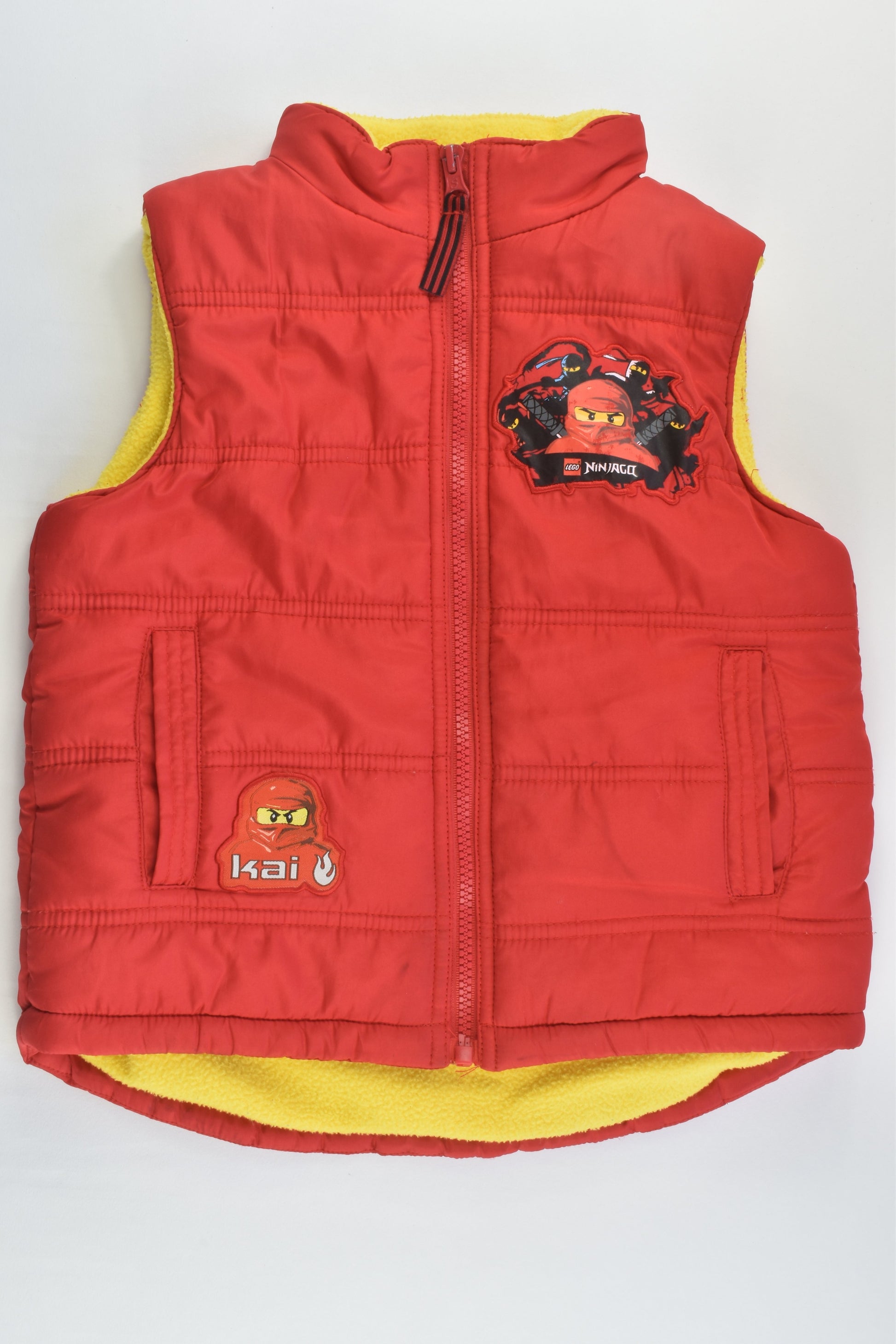 Ninjago Size 5 Puffer Vest