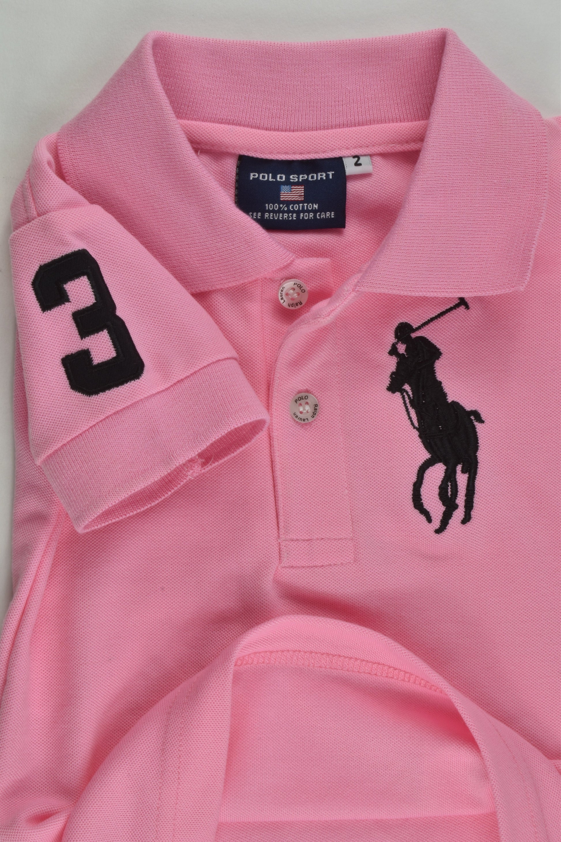 No Brand Size 2 Pink Polo Shirt