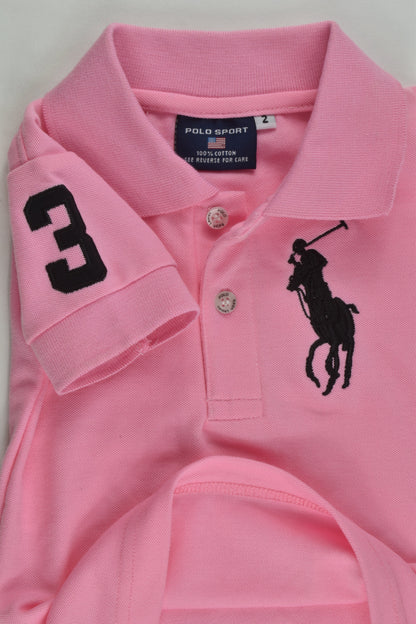 No Brand Size 2 Pink Polo Shirt