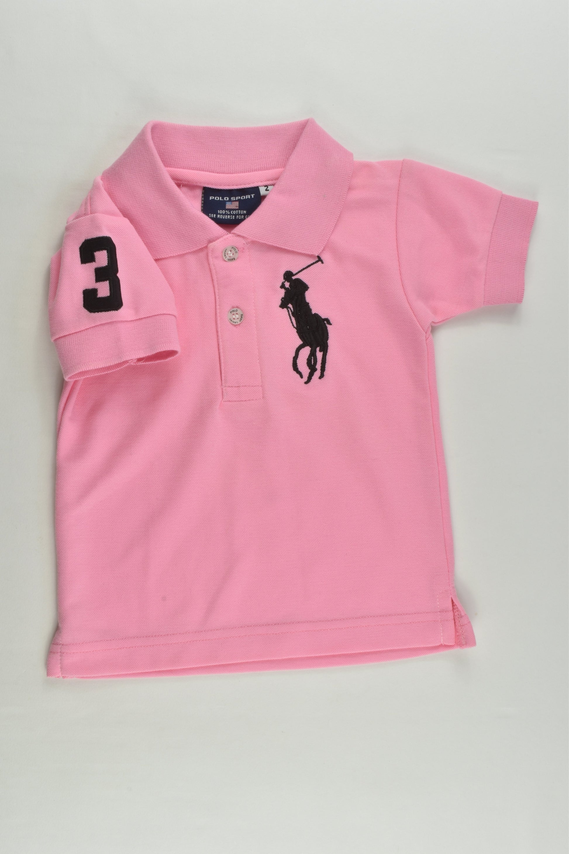 No Brand Size 2 Pink Polo Shirt