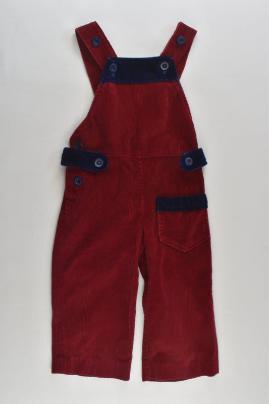 Nurseryland Size 0 Vintage Cord Overalls