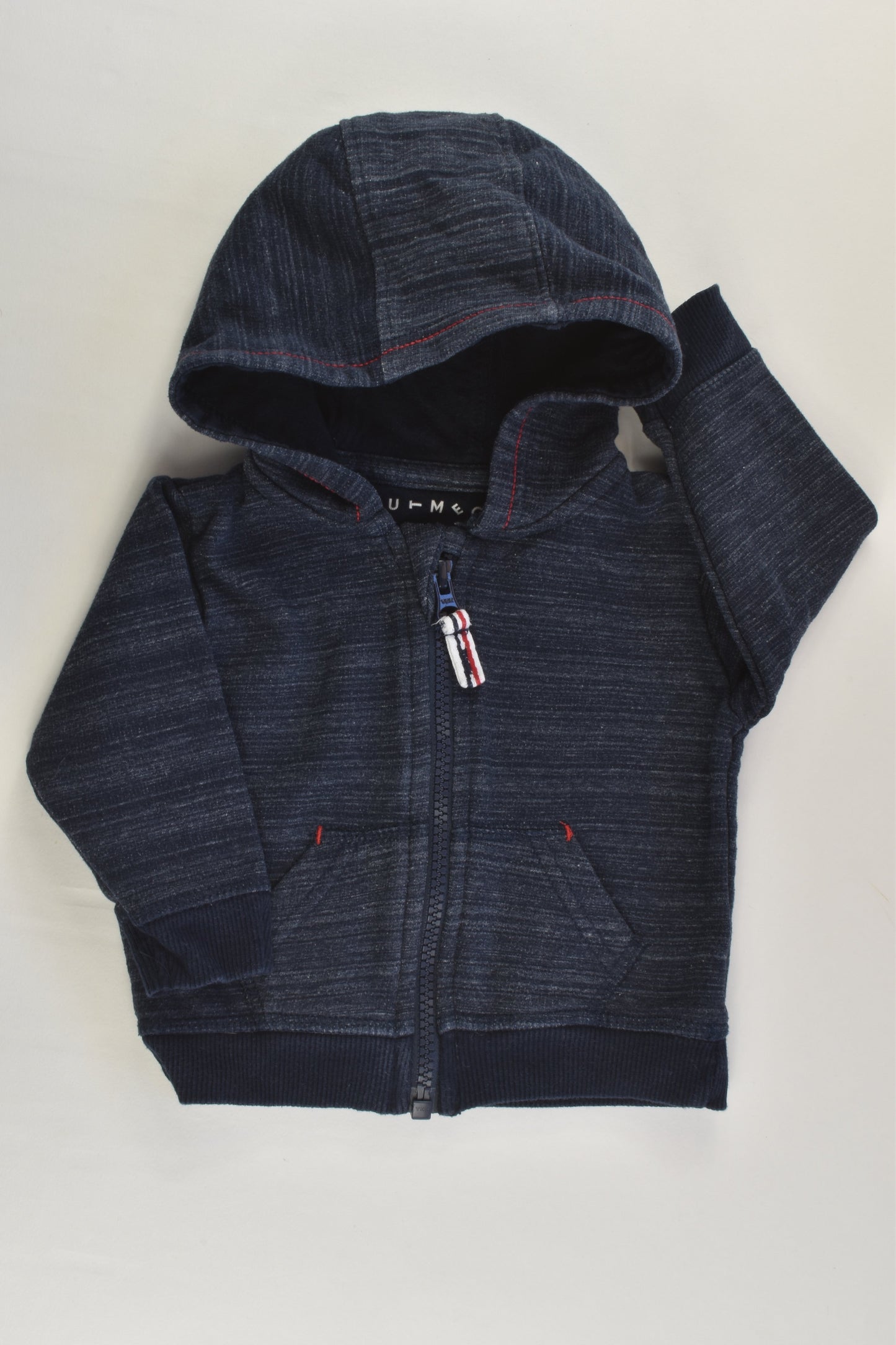 Nutmeg Size 00 (3-6 months) Hooded Jumper