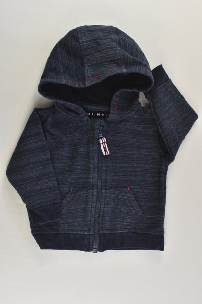 Nutmeg Size 00 (3-6 months) Hooded Jumper