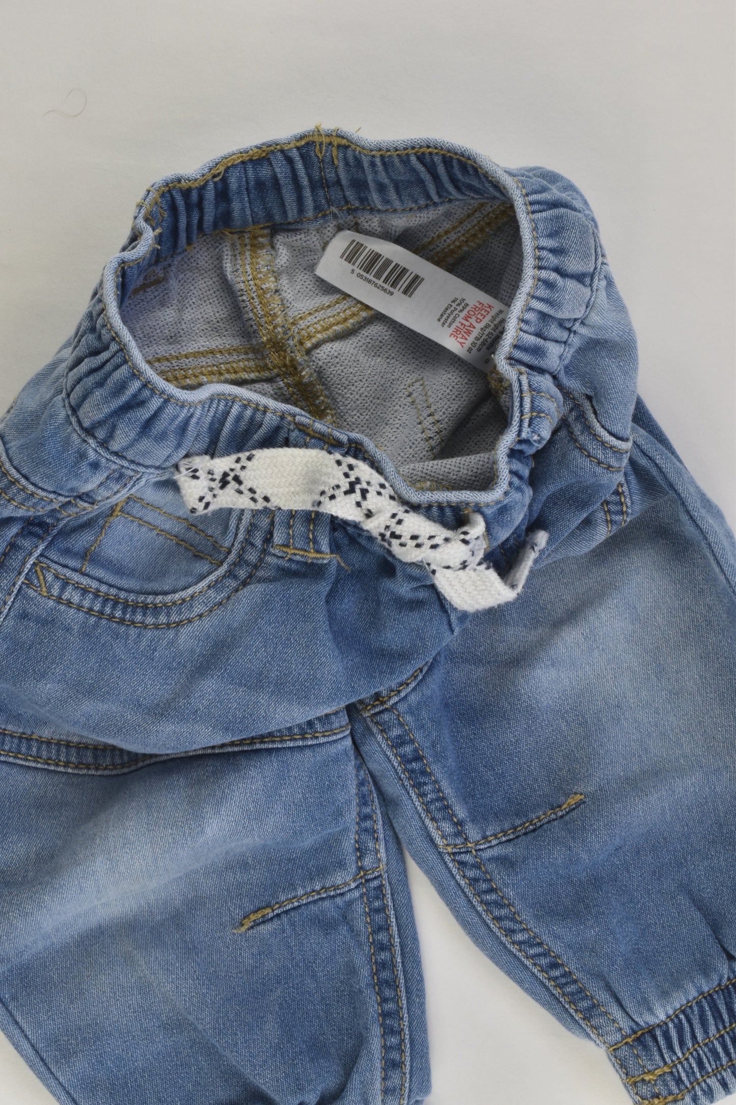 Nutmeg Size 00 (3-6 months) Soft and Stretchy Denim Pants