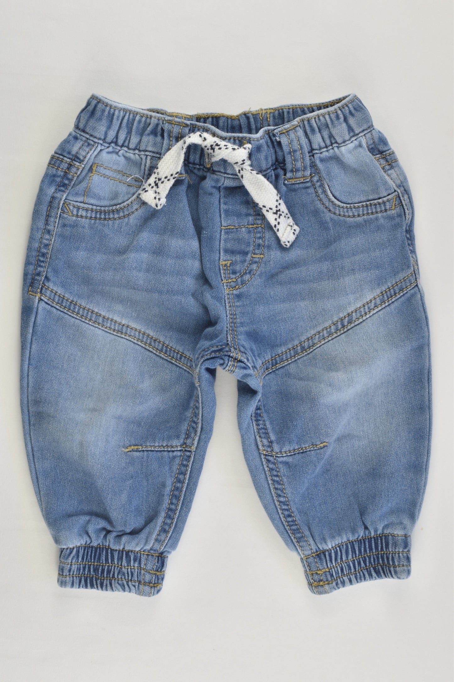 Nutmeg Size 00 (3-6 months) Soft and Stretchy Denim Pants