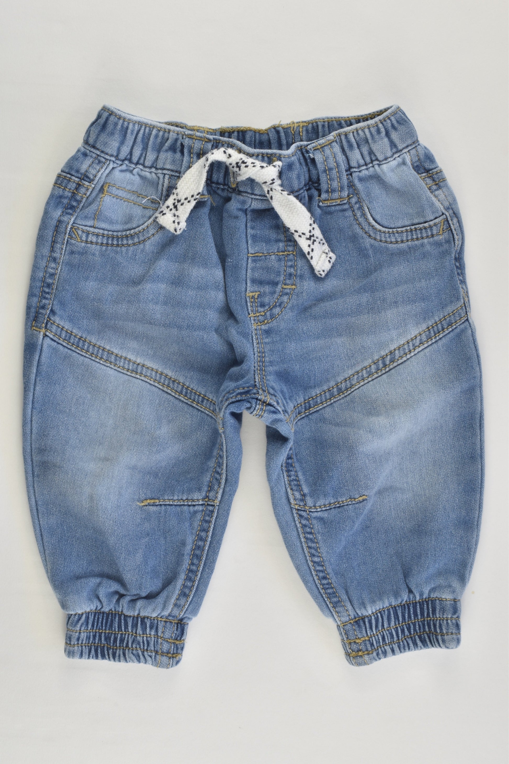 Nutmeg Size 00 (3-6 months) Soft and Stretchy Denim Pants