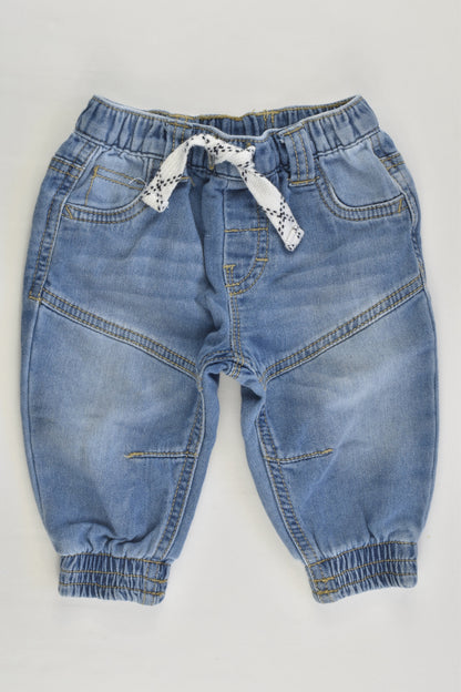 Nutmeg Size 00 (3-6 months) Soft and Stretchy Denim Pants