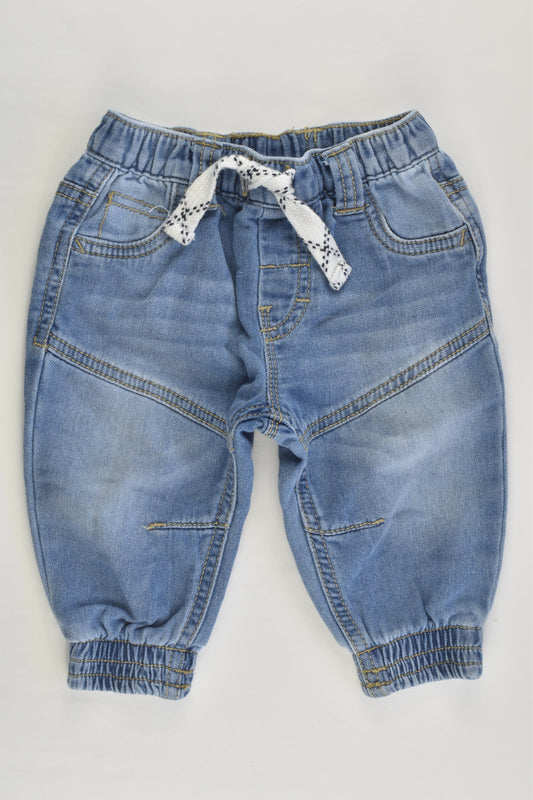 Nutmeg Size 00 (3-6 months) Soft and Stretchy Denim Pants