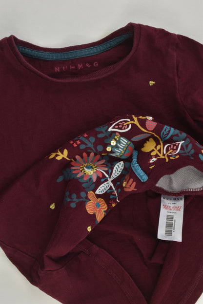 Nutmeg Size 2-3 Magical Forest Top