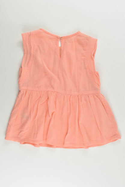 Nutmeg Size 3-4 Peruvian Style Blouse