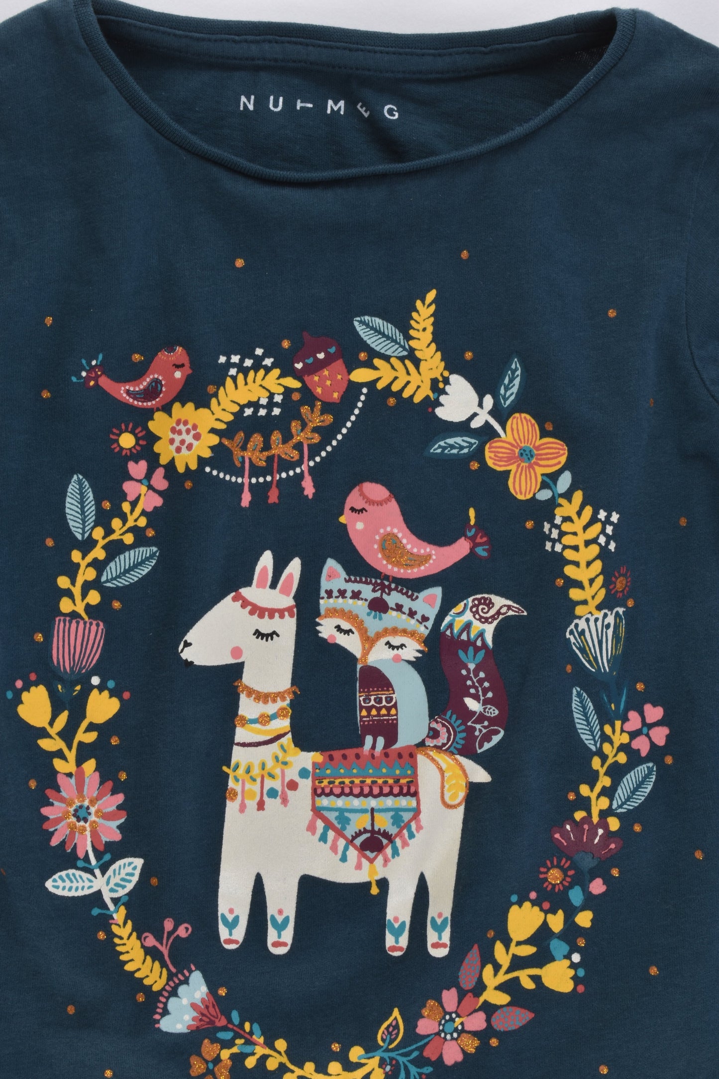 Nutmeg Size 4-5 Magical Journey With Friends Top