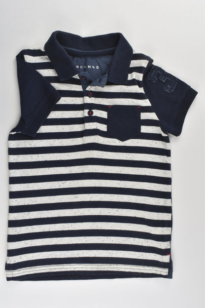 Nutmeg Size 6-7 Striped Polo Shirt