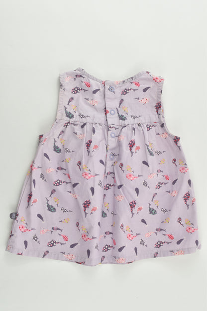 Obaïbi Size 0 (9 months, 71 cm) Fish Blouse