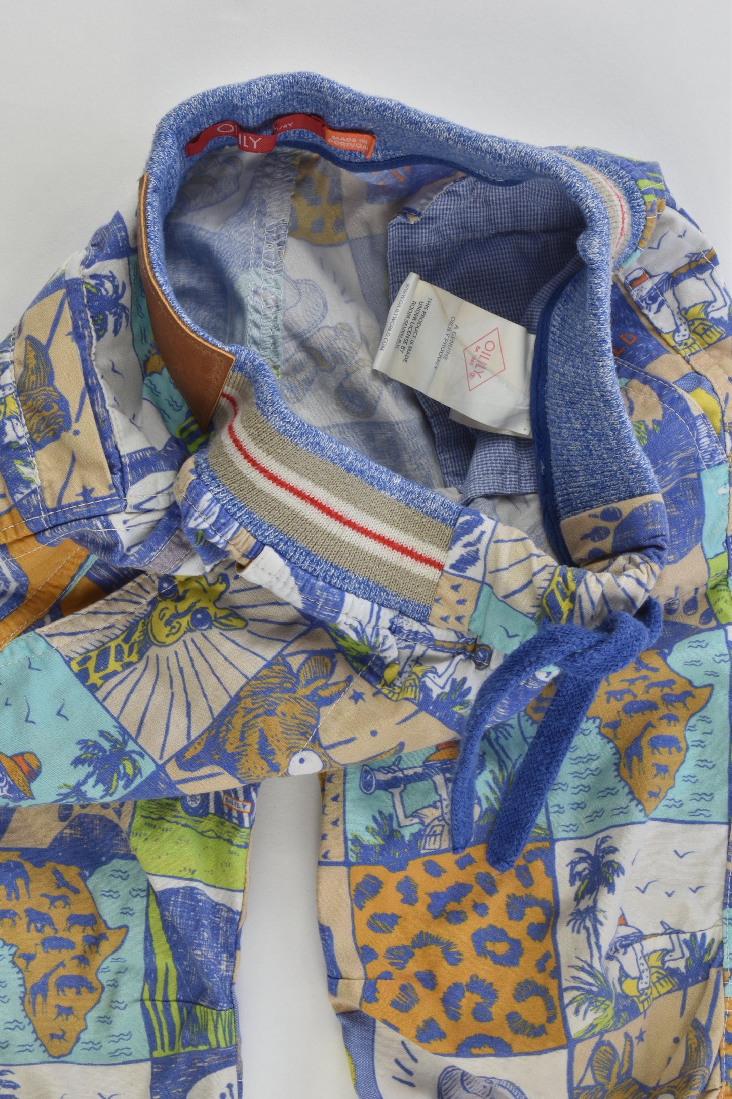 Oilily Size 4 (104 cm) Lightweight Safari Shorts