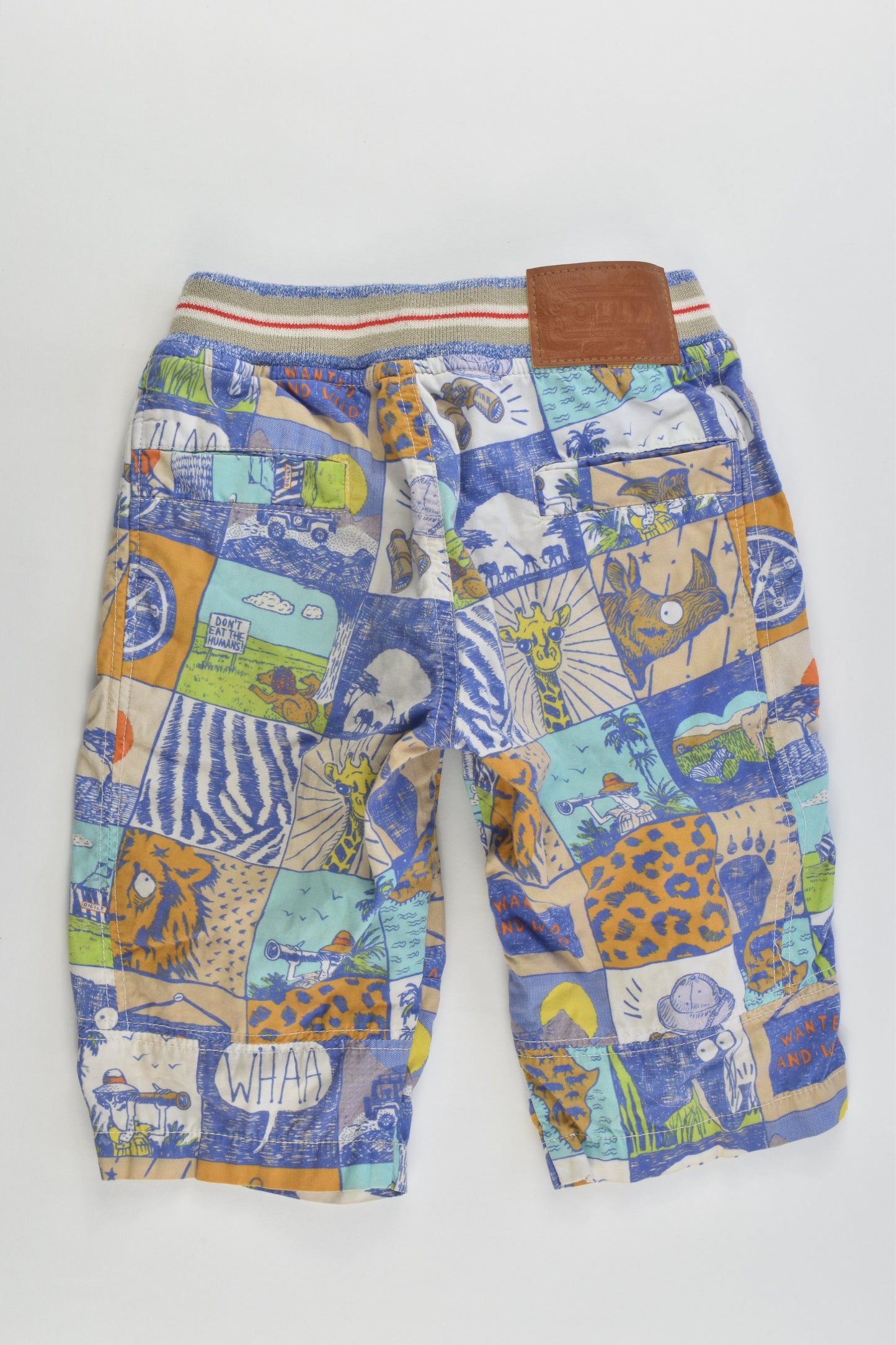 Oilily Size 4 (104 cm) Lightweight Safari Shorts