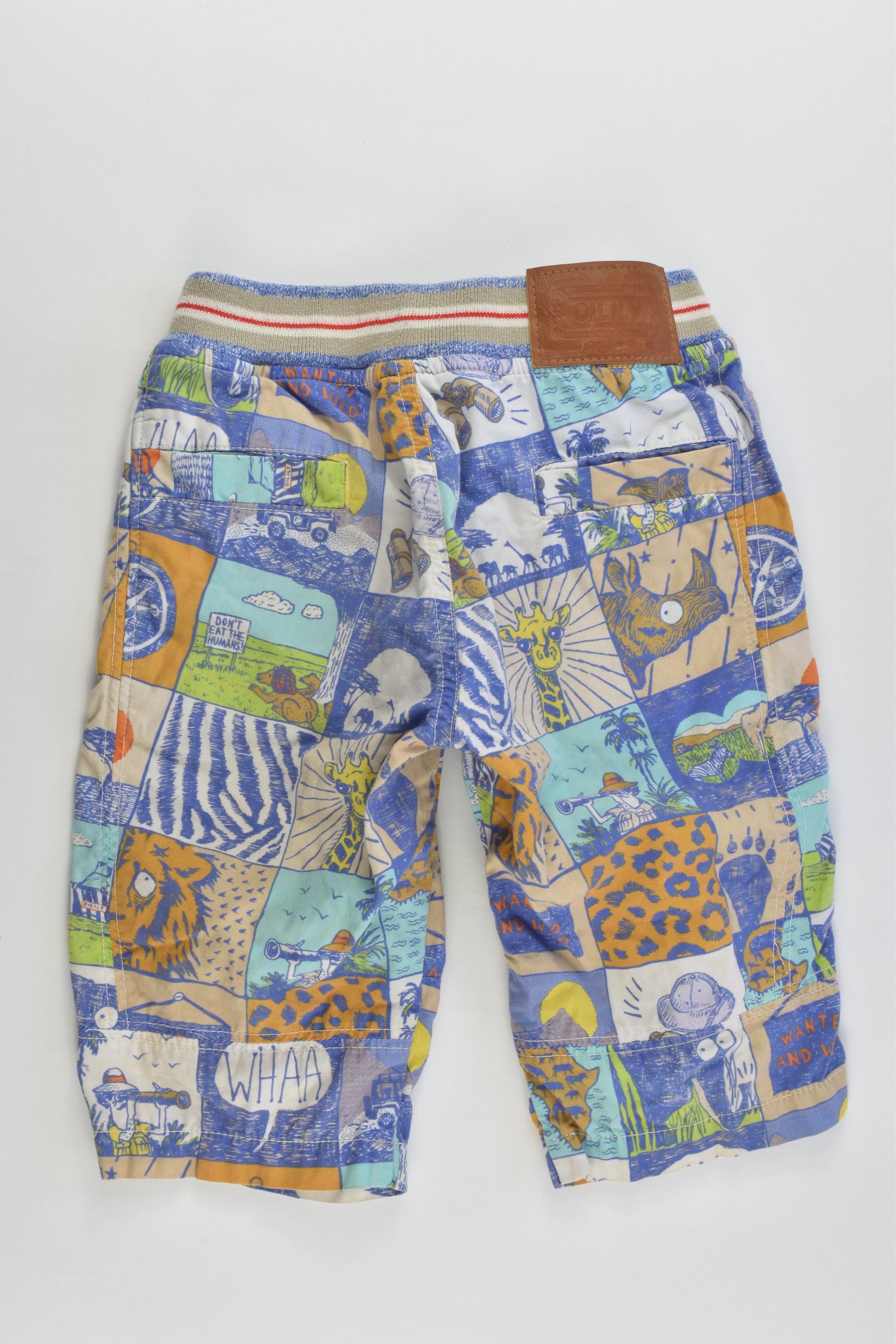 Oilily Size 4 (104 cm) Lightweight Safari Shorts