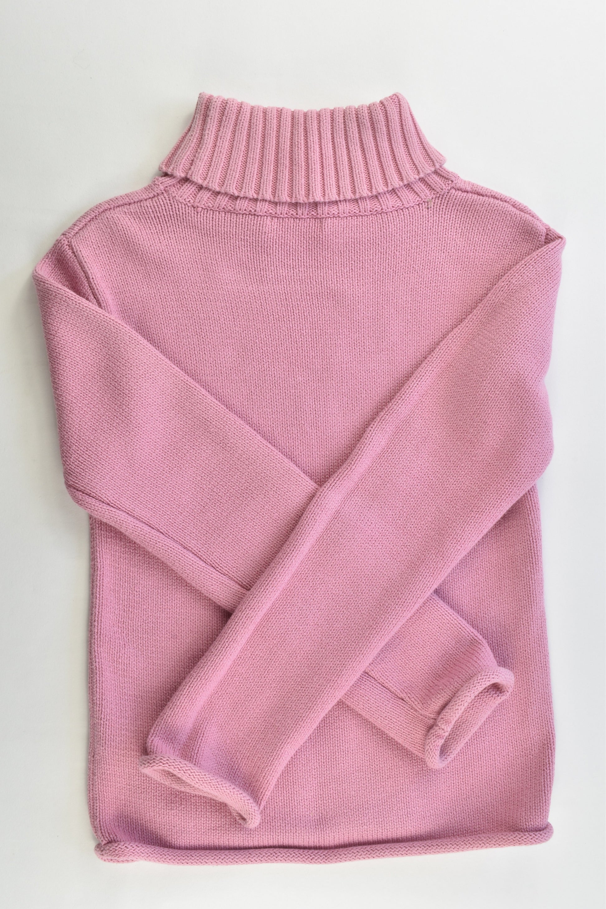 Okaïdi (France) Size 8 Knitted Polo Neck Jumper