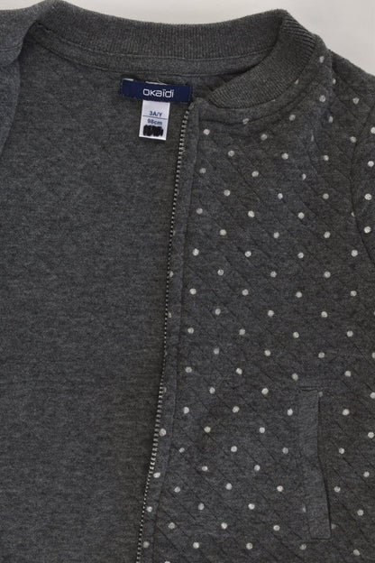 Okaïdi Size 3 (98 cm) Dots Zip Jumper