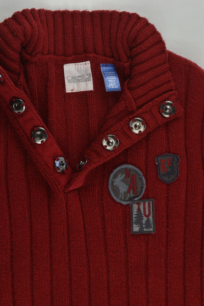 Okaïdi Size 5-6 (114 cm, 6 years) Warm Knitted Jumper