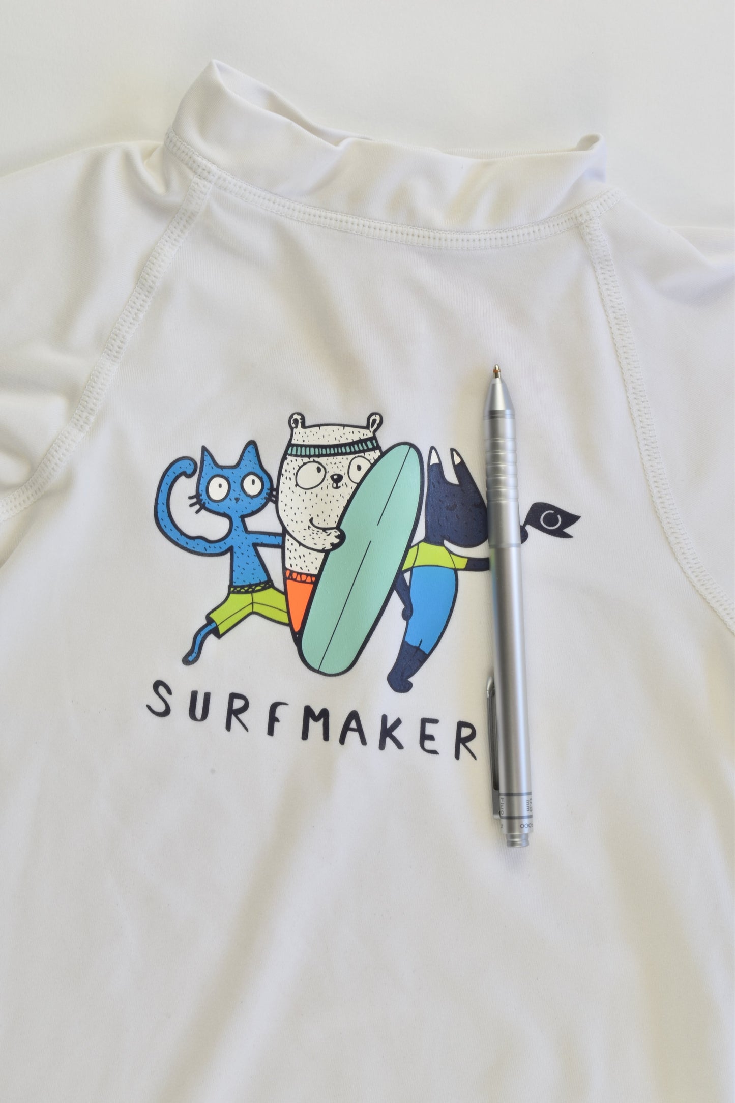 Olaian for Decathlon (France) Size 2-3 'Surfmaker' Rashie Top