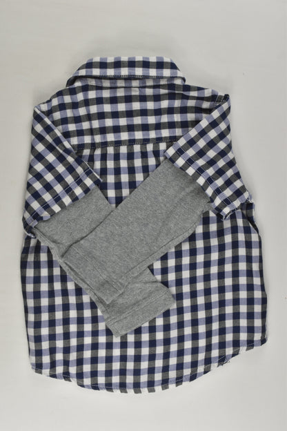 Old Navy size 2 (18-24 months) Checked Shirt