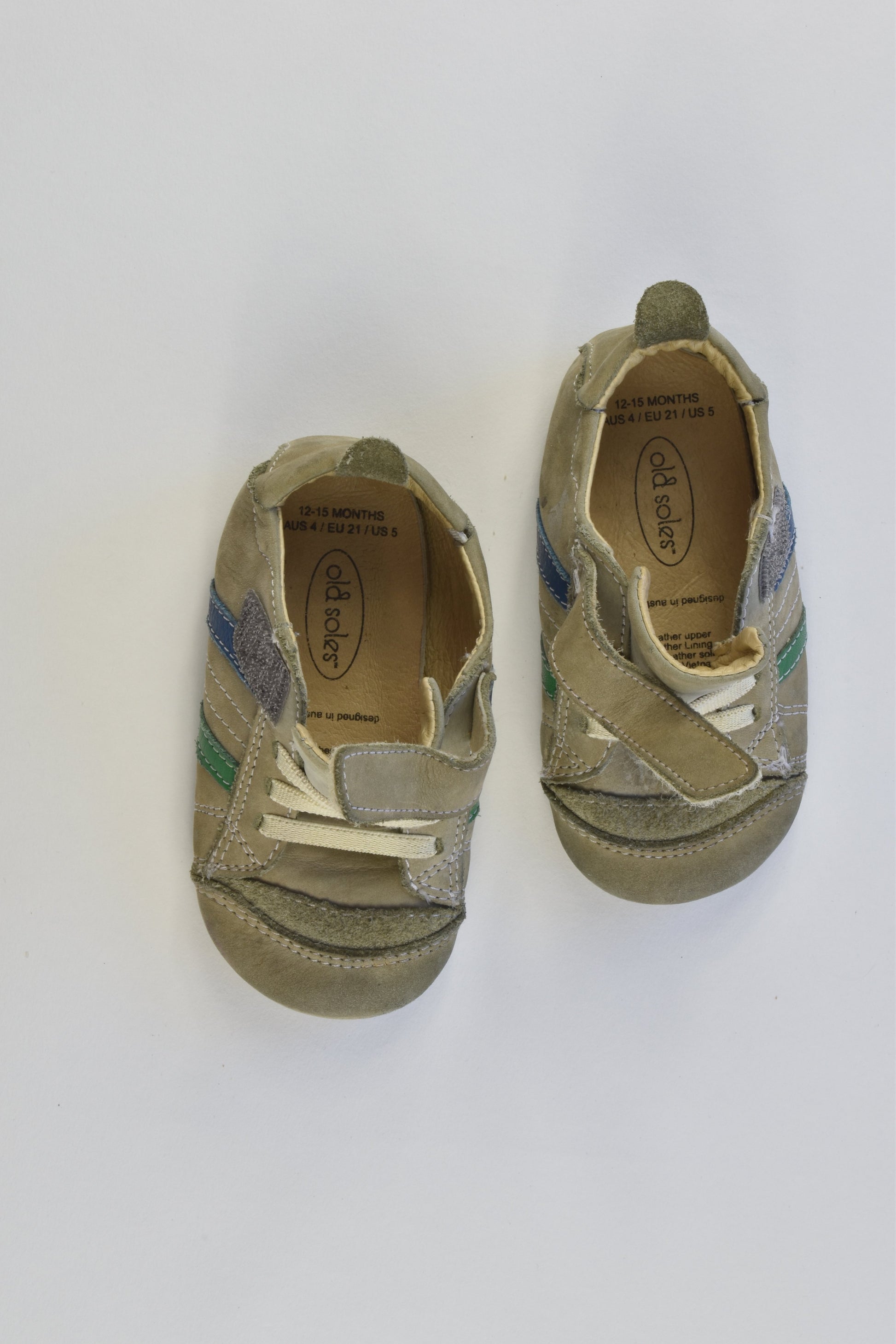 Old Soles (Australia) Size 4 Leather Shoes
