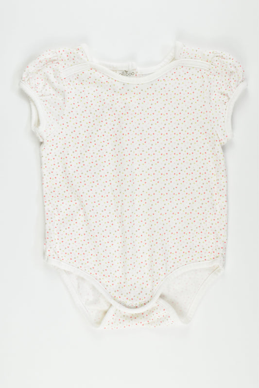 Olliboo Size 00 (68 cm) Organic Cotton Bodysuit